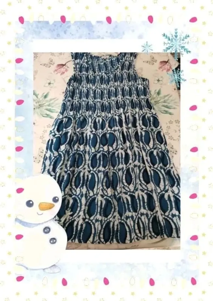 Robe bleu zamba t 38