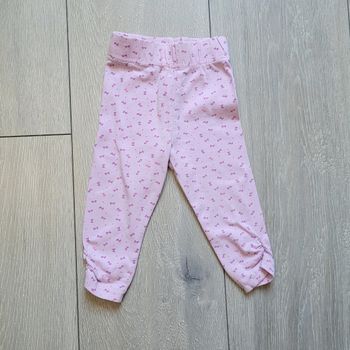 Leggin rose à motif. Fille 12 mois. Marque Grain de rêve