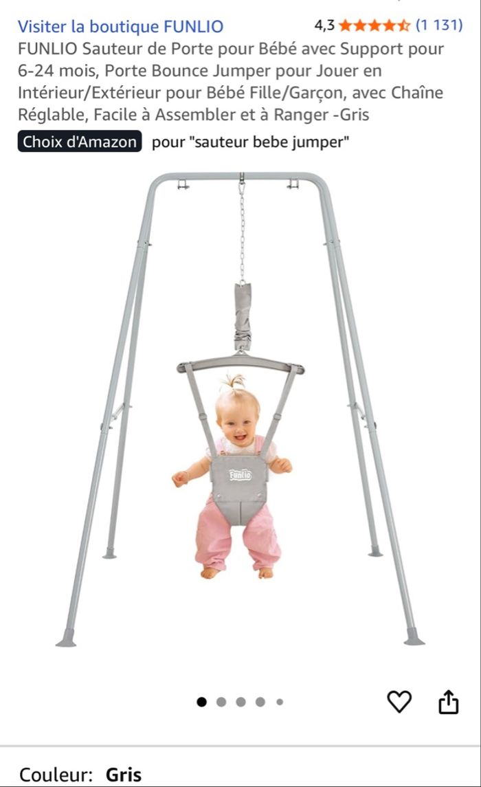 Sauteur pour bébé - photo numéro 2