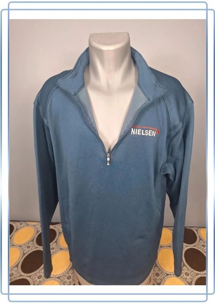 Sweat nike vintage homme quart de zip - taille XL brodé (365) - photo numéro 6