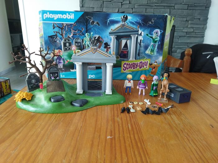 Playmobil cimetière de Scooby Doo - photo numéro 2
