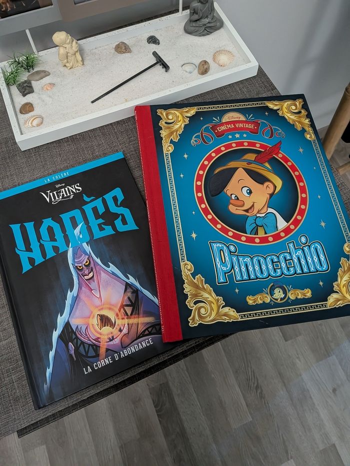 Livre disney Pinocchio et Hadès