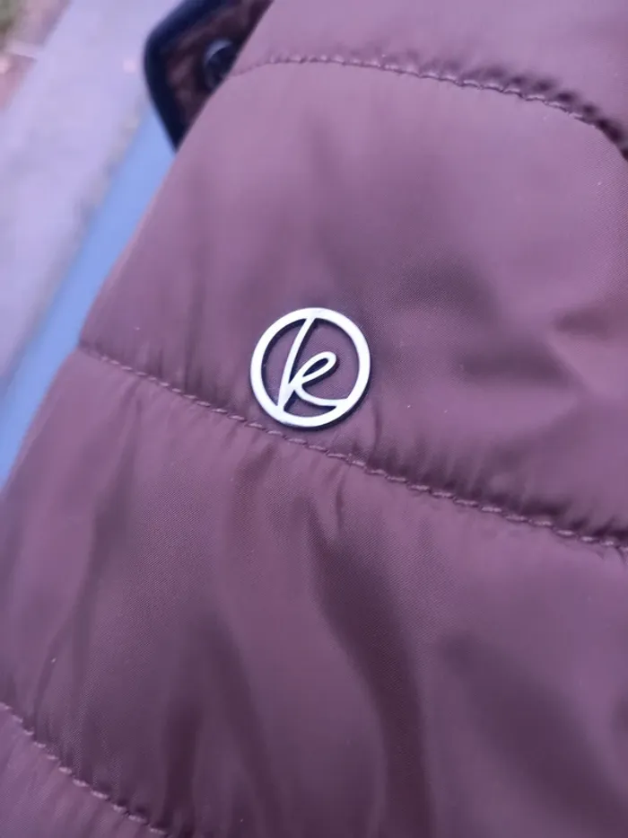 Manteau 🧥 marron 🌰Concept t.44 - photo numéro 6