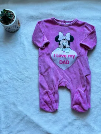 Pyjama velour violet