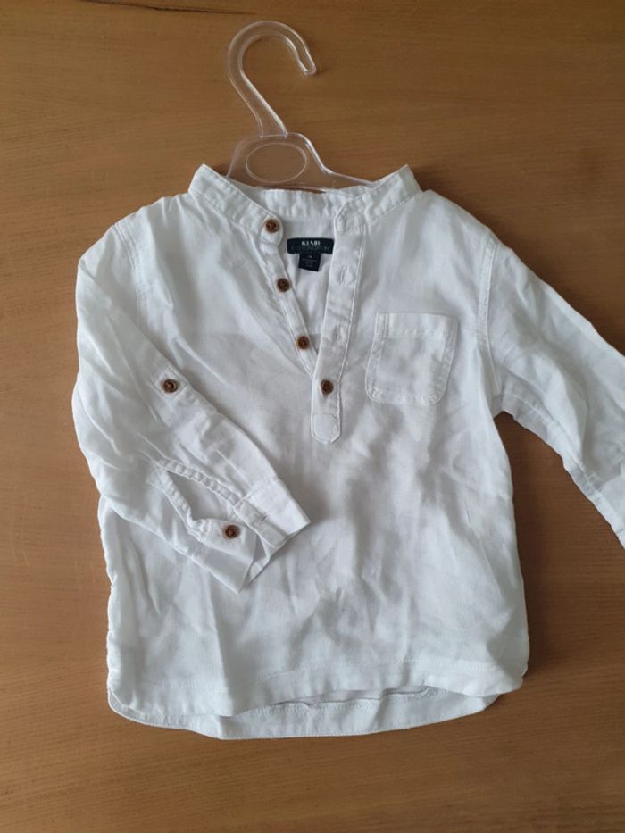 Lot 2 chemises 18 mois - photo numéro 2