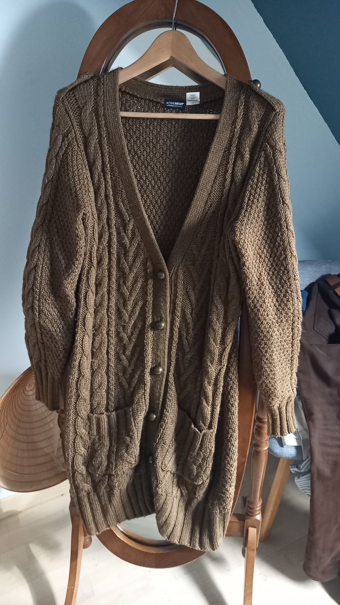 Pull long- cardigan