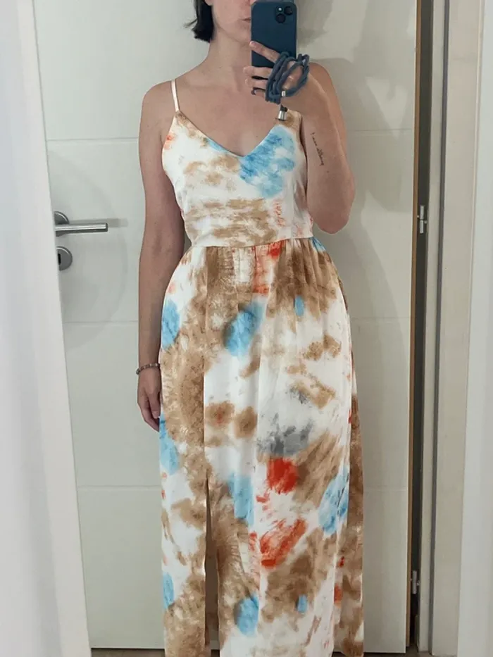 Robe longue colorée S/M - photo numéro 4