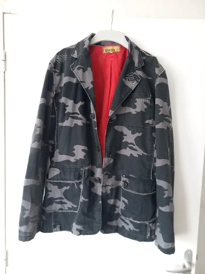 Veste style militaire camouflage T.M - photo numéro 2