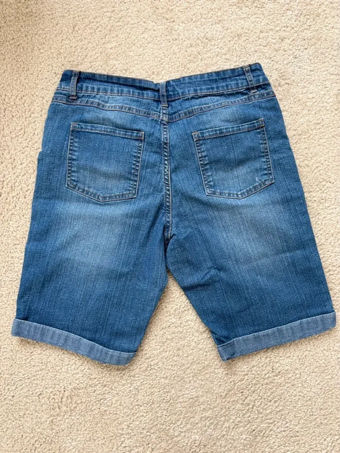 Short bermuda en jean in extenso t. 38 M - photo numéro 2