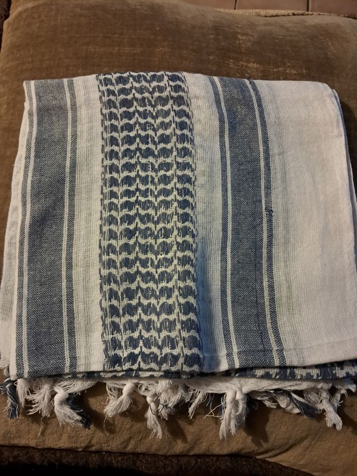Keffieh bleu