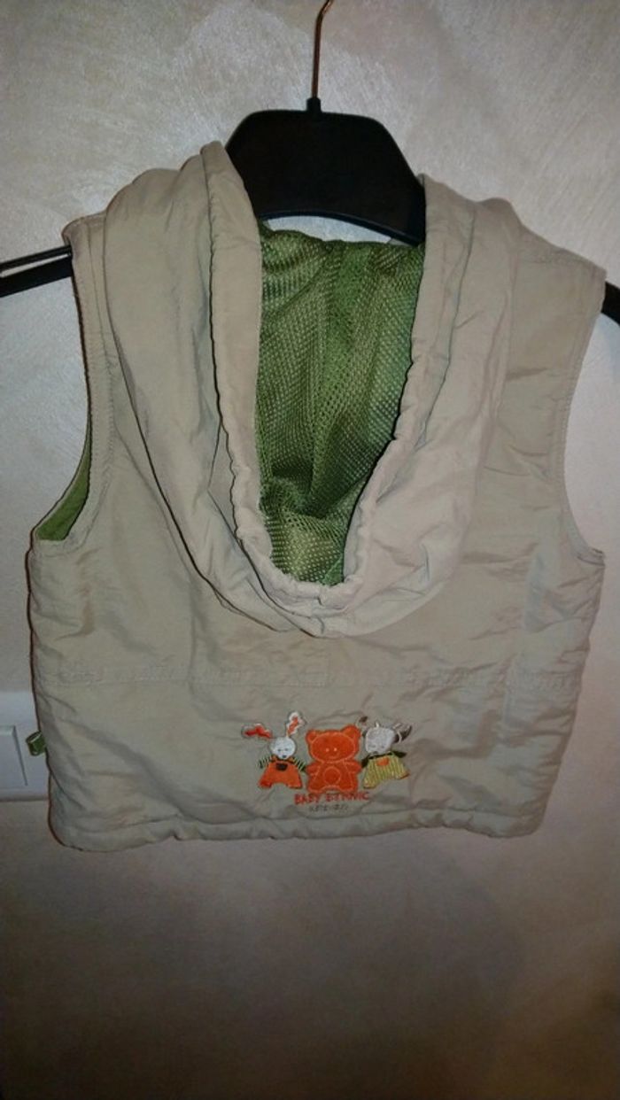 Jolie veste sans manche Kimbaloo taille 18 mois - photo numéro 9