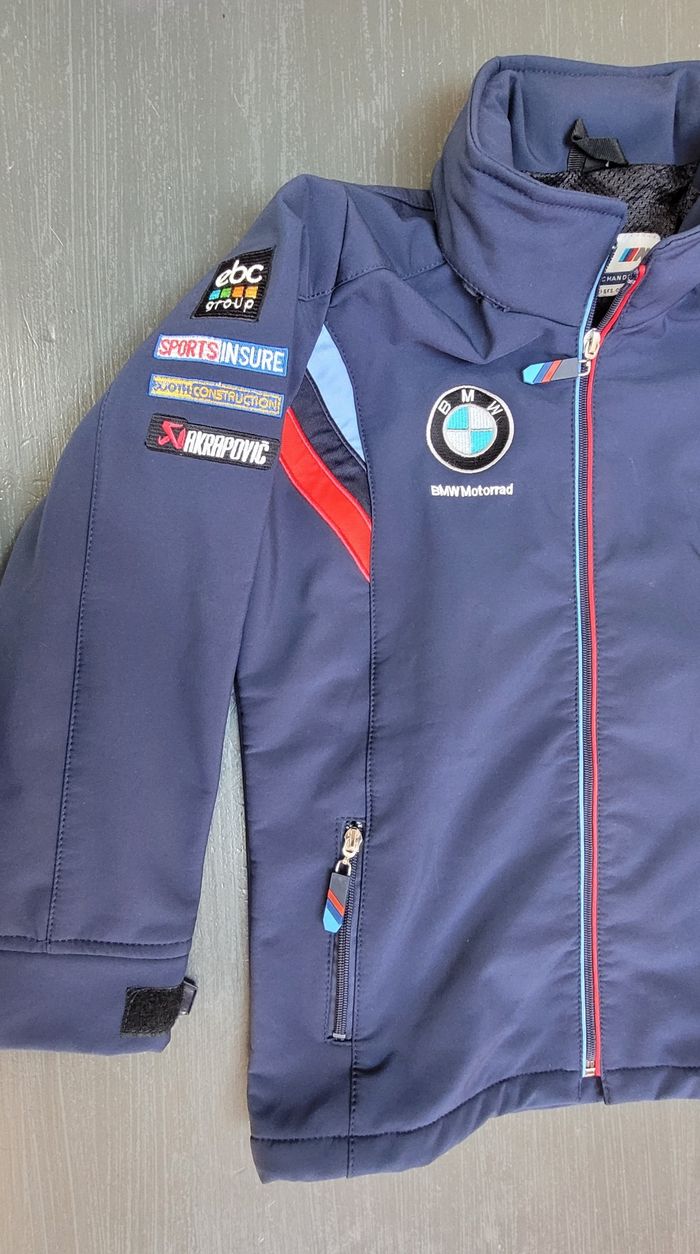 Veste coupe vent garçon bmw - photo numéro 2