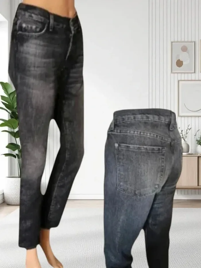 Jean 7 For All Mankind coupe slim ,taille mi-haute ,extensible - photo numéro 4
