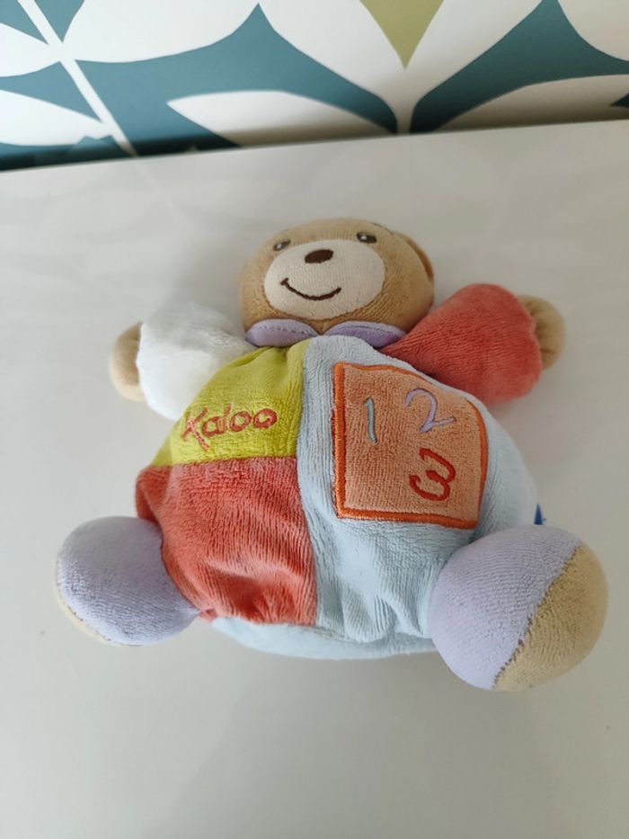 Doudou boule ours ourson kaloo - photo numéro 5