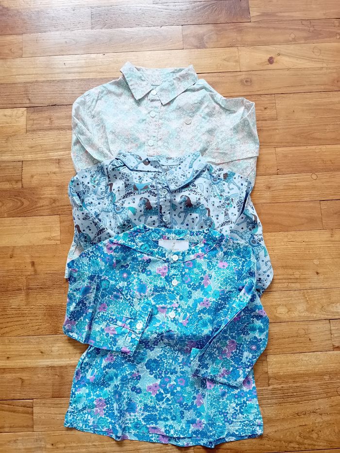 Chemises 24 mois garçon liberty