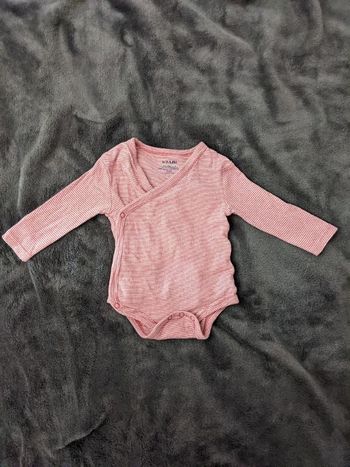 Body rayures rouge/blanc Kiabi