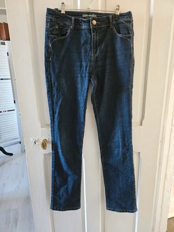 Jean droit T.38 grain de malice