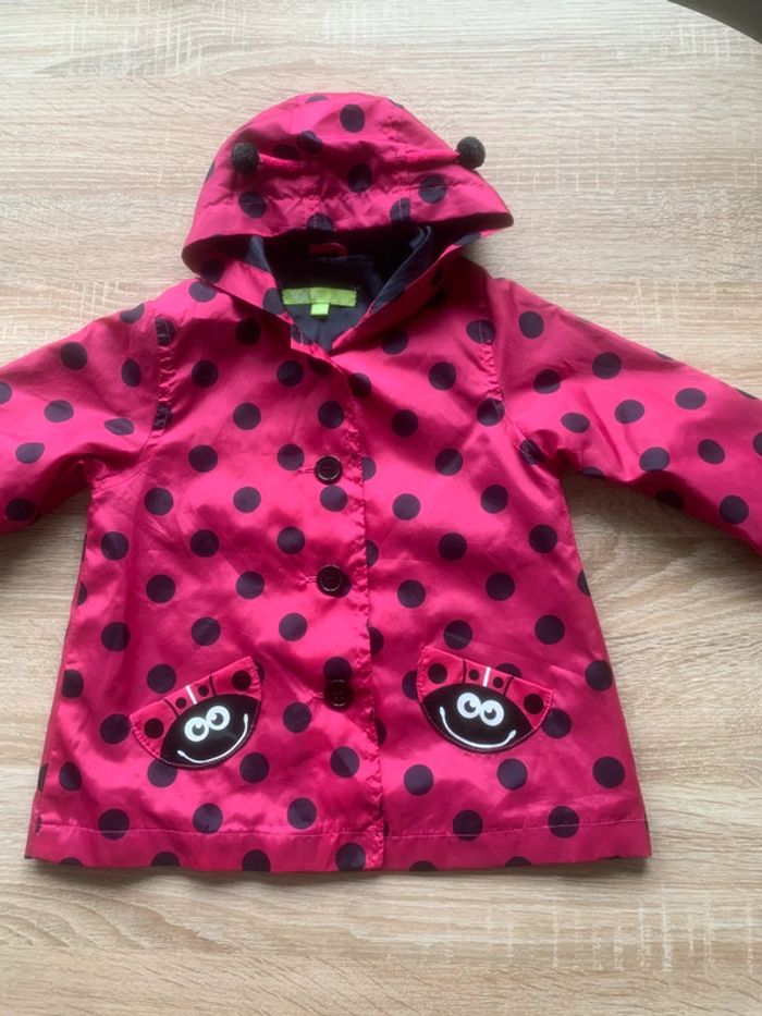 • Manteau pluie fille à pois ~ 23 mois • - photo numéro 9