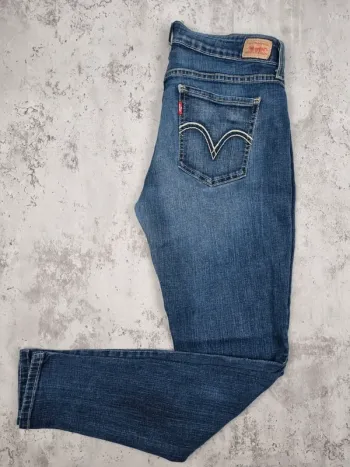 Jean Levi’s 535 Legging Bleu – Taille 38 Femme (mesures en photos)