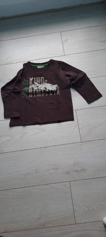 Tee shirt marron