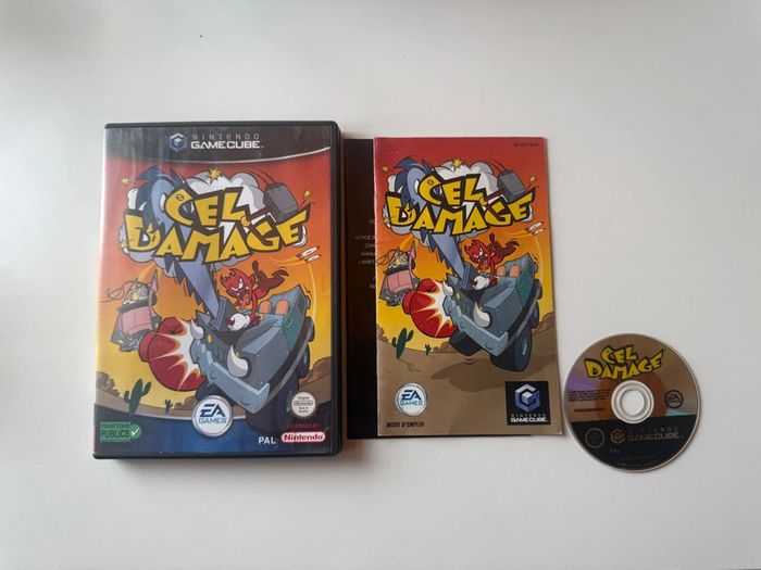 Cel damage sur nintendo gamecube version Pal français
