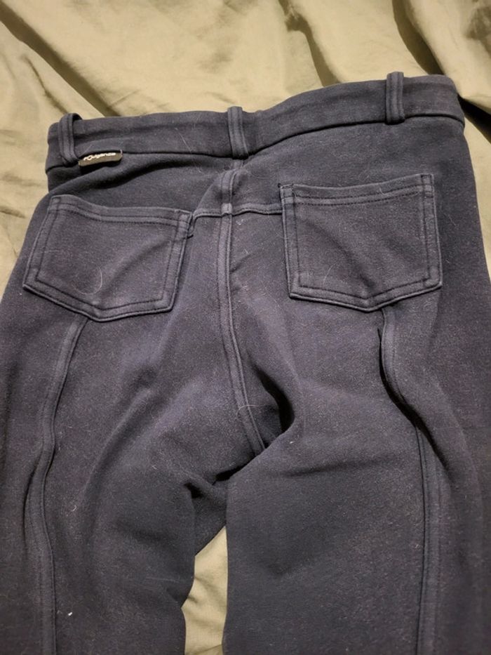 Pantalon de poney / cheval bleu marine Decathlon - photo numéro 6