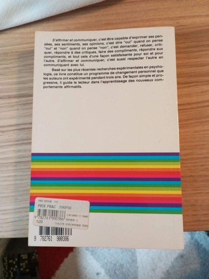 Livre s'affirmer et communiquer - photo numéro 2