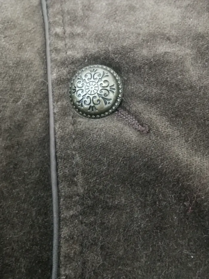 Veste Zara mode en velours - photo numéro 5