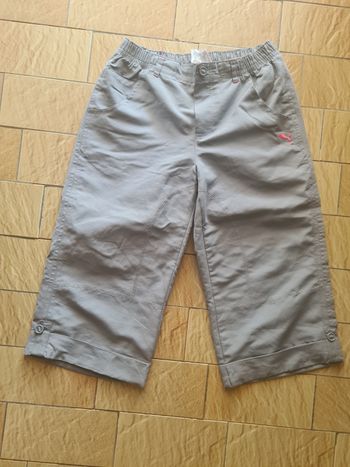 Pantacourt gris Puma / Taille 12 ans
