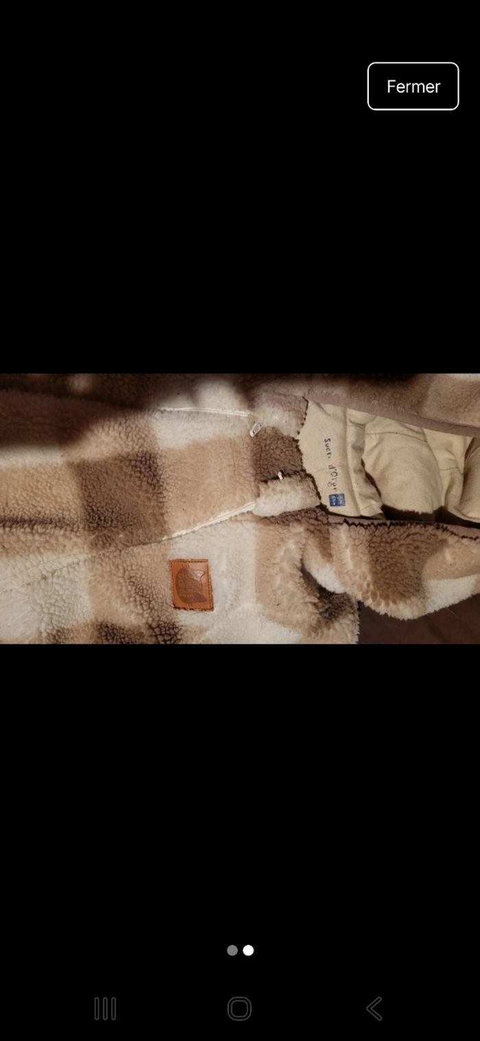 Combinaison hiver surcre d'orge 3-6 mois - photo numéro 2