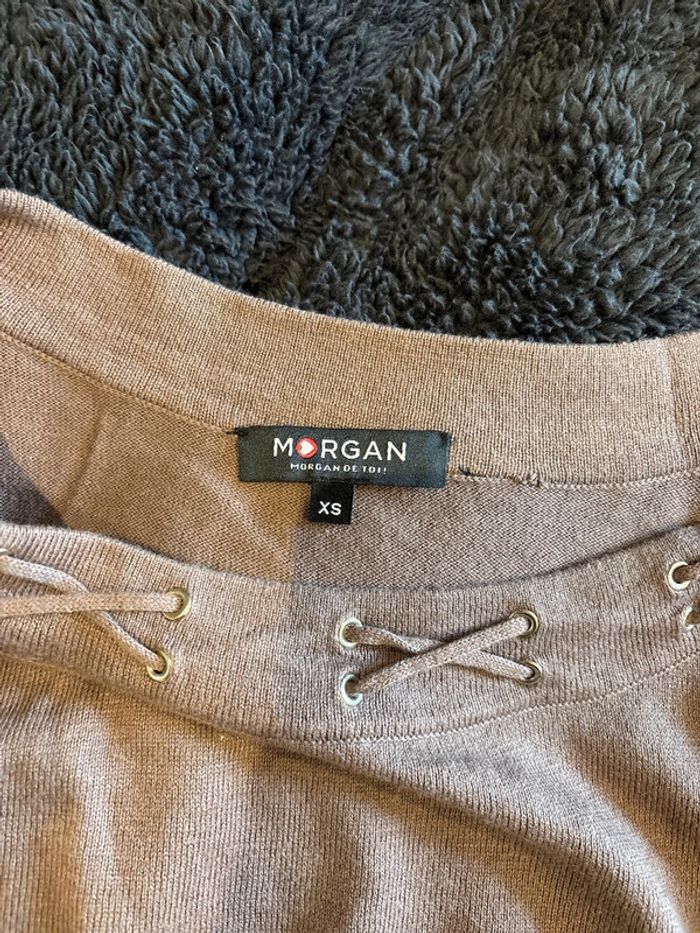 Pull manches 3/4 femme Morgan taille XS - photo numéro 4