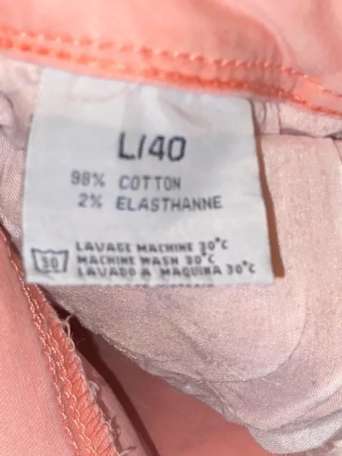 Bernuda rose clair taille L - photo numéro 5