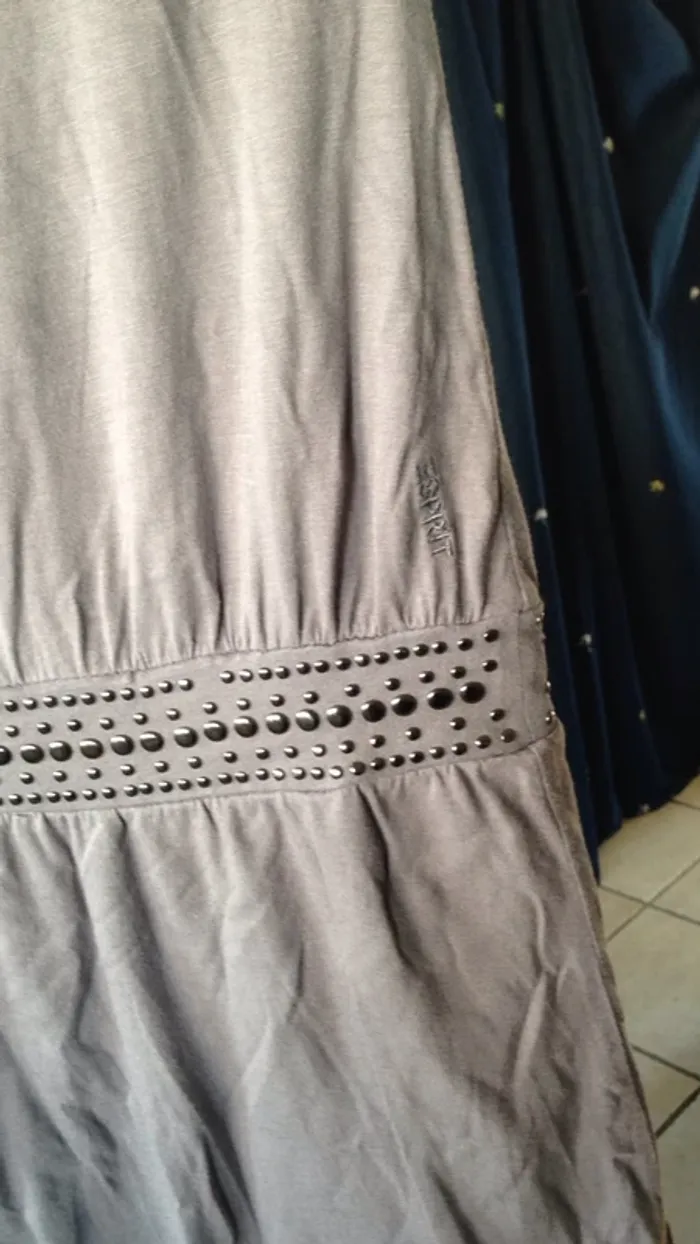 Robe grise Esprit taille S - photo numéro 3