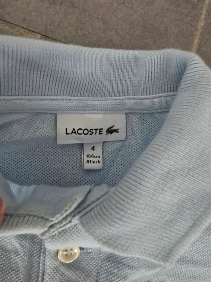 Polo manches courtes lacoste - photo numéro 2