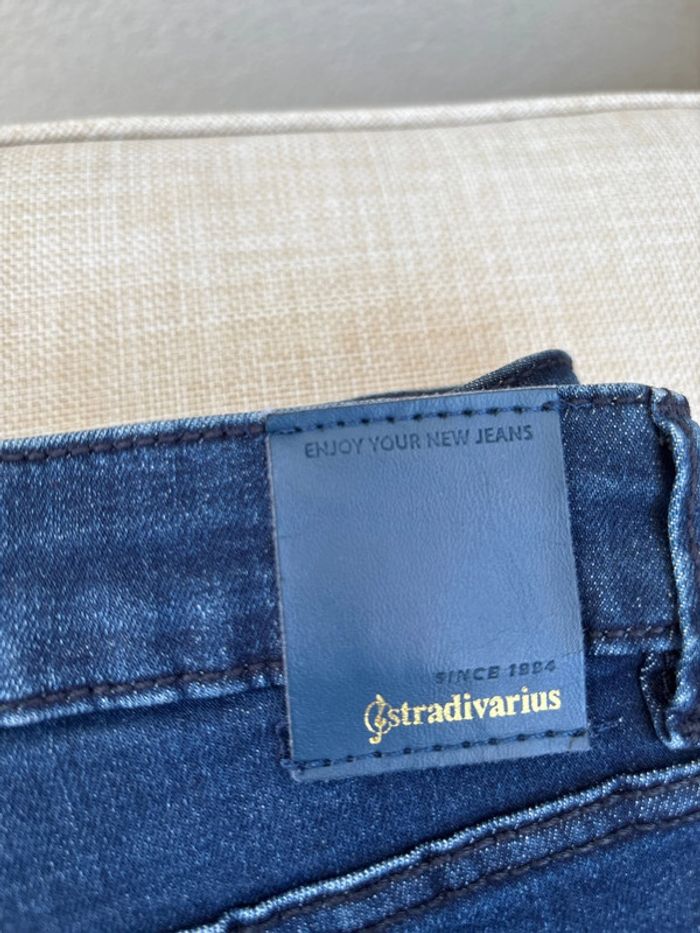 Jean bleu skinny stradivarius taille 38 - photo numéro 3