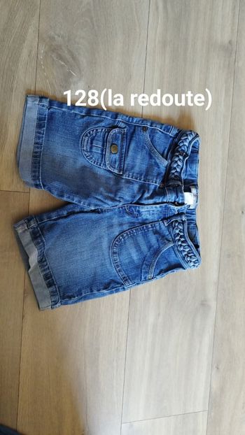 Short fille taille 128