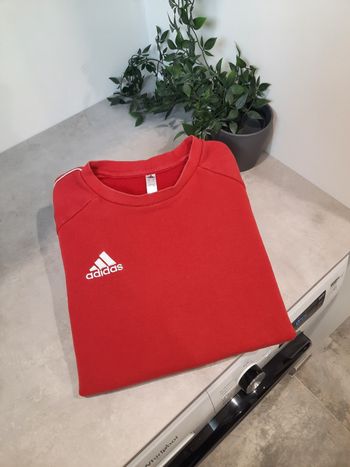 Pull Sweat Adidas – Rouge – Taille S