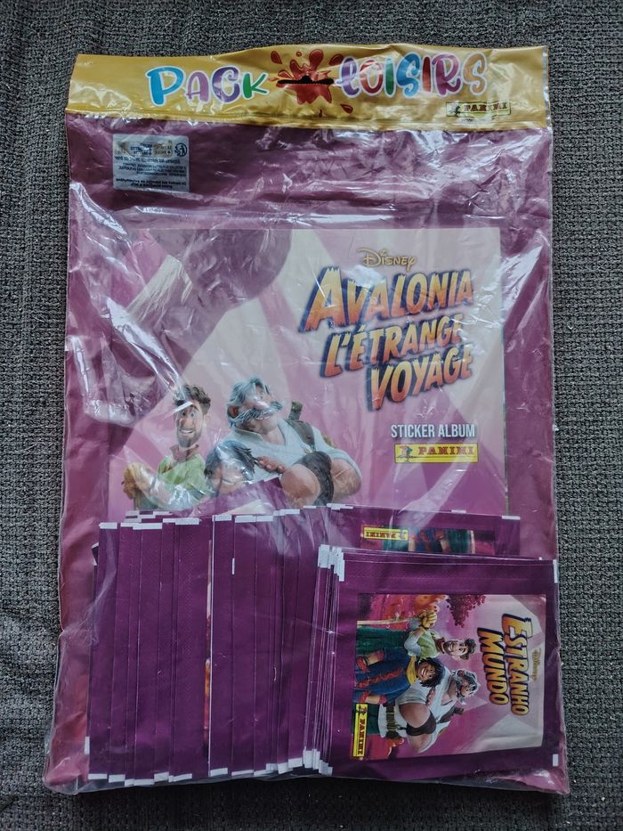 Pack loisirs panini Avalonia l'étrange voyage neuf et scellé