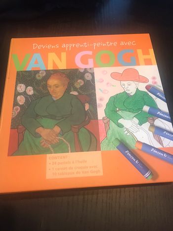 Livre « deviens apprenti peintre avec Van Gogh »