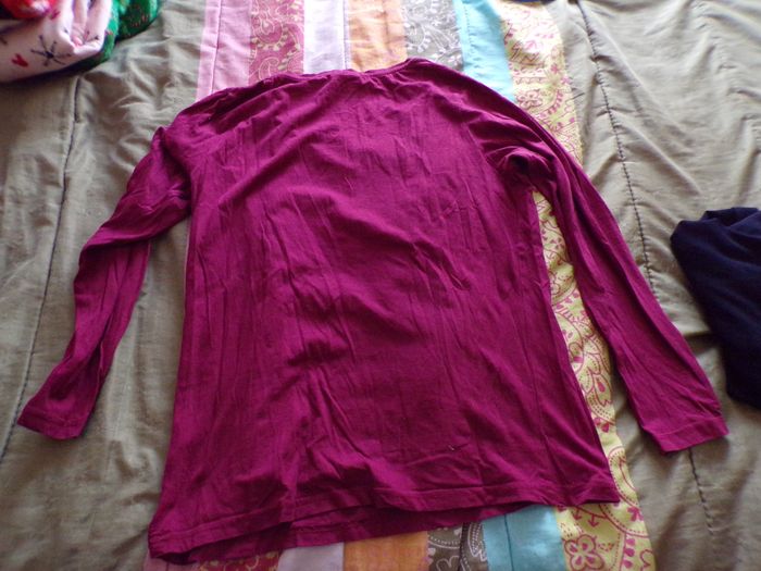 Tee-shirt prune XXL - photo numéro 4