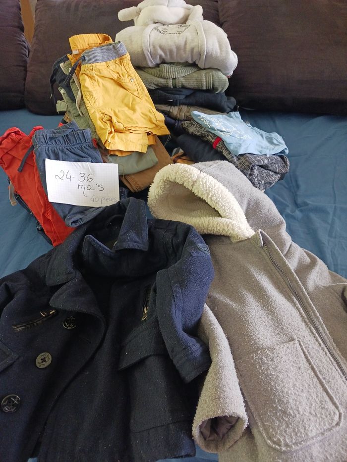 Vends lot vêtements garçon de 0 à 36mois - 318 pièces - photo numéro 6