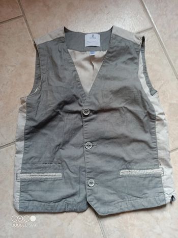 Veste sans manche élégante garçon
