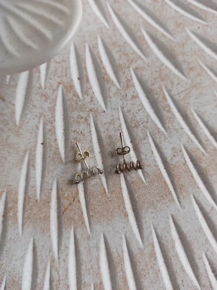 Boucle d'oreille argent - photo numéro 3