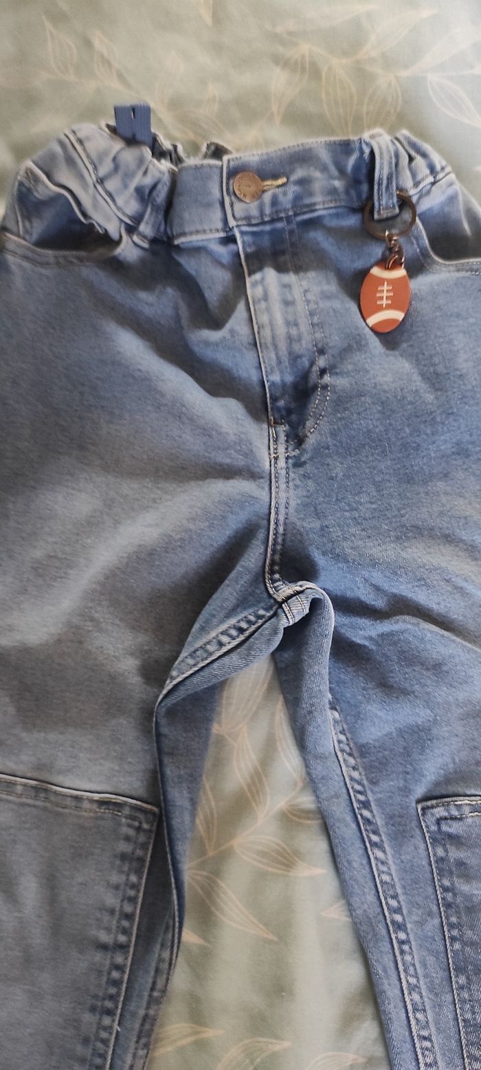 Pantalon jeans fille 12 ans Du Pareil au même - photo numéro 4