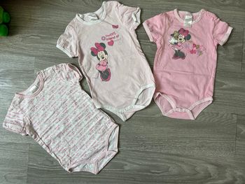 Lot de 3 bodys Minnie