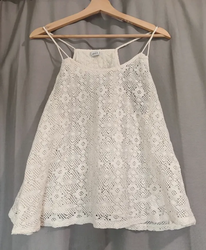 Top crochet 🌼 Coton - Pimkie