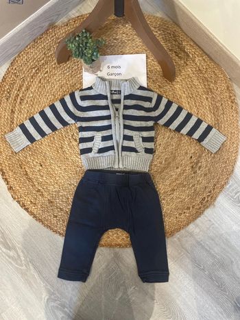 Ensemble garçon 6 mois