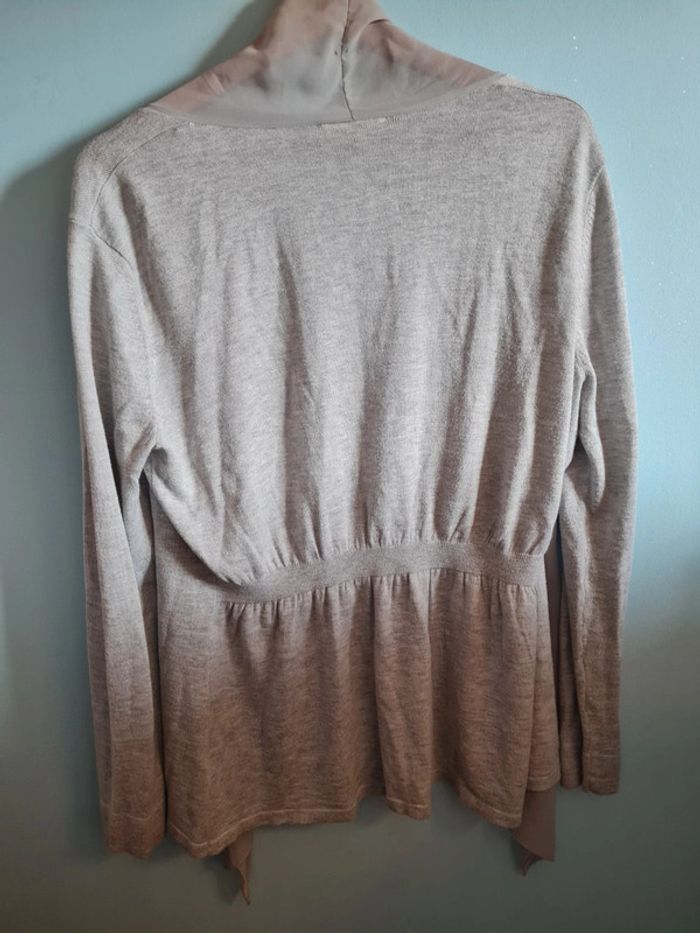 Gilet gris Esprit taille L - photo numéro 5