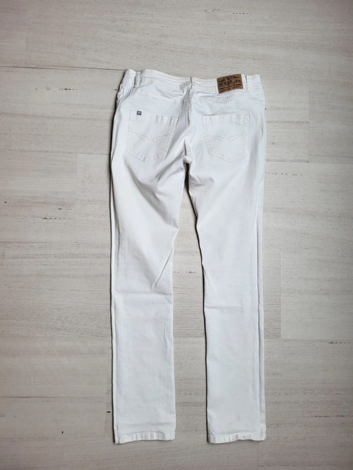 Pantalon blanc cassé/écru - Taille 42 - photo numéro 2