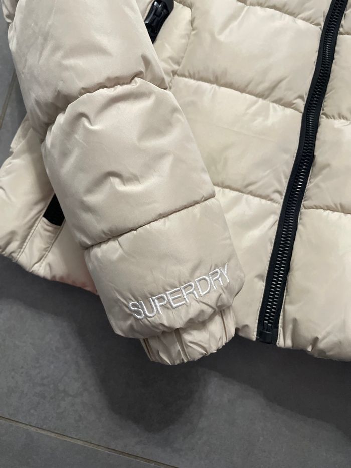 Superdry manteau doudoune taille 38 femme - photo numéro 4